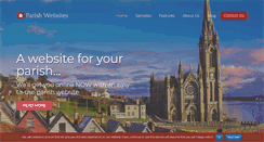 Desktop Screenshot of parishwebsites.ie